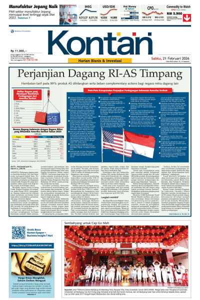 Kontan Harian - 21 Februari 2026