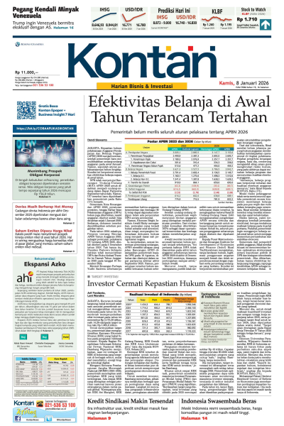 Kontan Harian - 08 Januari 2026