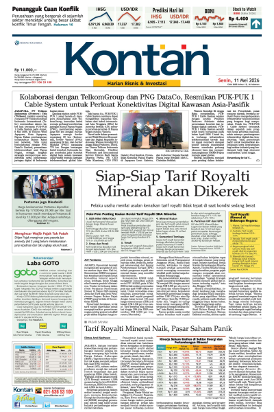 Kontan Harian - 11 Mei 2026