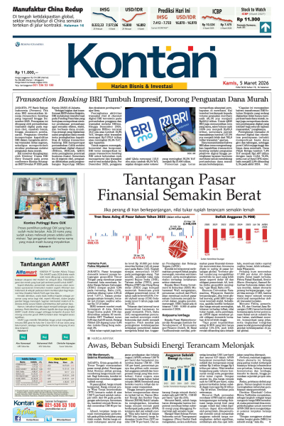 Kontan Harian - 05 Maret 2026