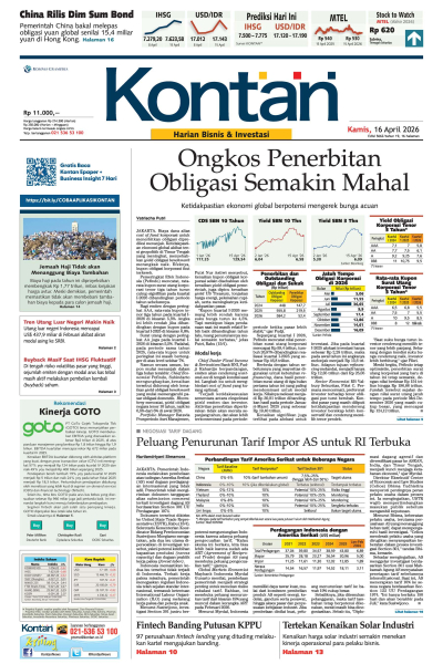 Kontan Harian - 16 April 2026