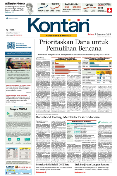 Kontan Harian - 09 Desember 2025
